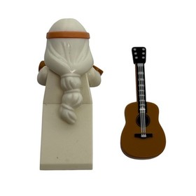 LEGO Movie Minifigure Vitruvius Hippie Singer 70809 70810 TieDye Musician Guitar