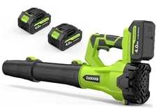 Leaf Blower Cordless 650CFM 288MPH Electric Leaf Blower with 2 x 4.0Ah Battery 