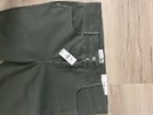 NWT WOMENS LOFT GREEN HIGH WAIST SKINNY JEANS SIZE 14 MADE & LOVED BUTTON — photo 3