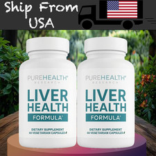 2x Pure Health Research Liver Health Vitamins - 60 Capsules FREE SHIPPING