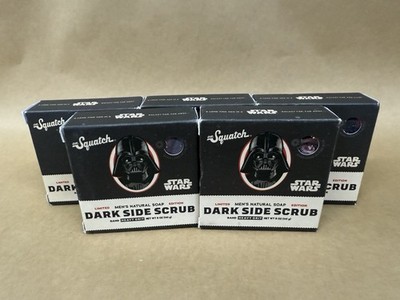 5 Dr. Squatch STAR WARS Dark Side, Sand Heavy Grit  Wash Soap