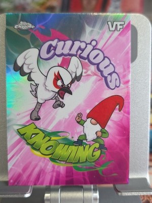 2026 Topps Chrome VeeFriends Balance Battles- Curious Crane Knowing Gnome #BB-4