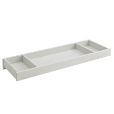 Ellison Premium Changing Topper for 6-Drawer Dresser, Rustic White