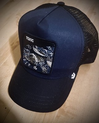 Goorin Bros. Trucker Cap, Toxic, Blau, Wie Neu
