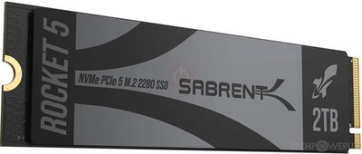 Sabrent Rocket 5 2TB PCIe 5.0 NVMe SSD 92% Health + Kupfer Kühlkörper UVP 320£