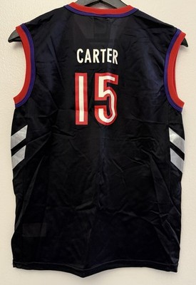 Vince Carter 15 Toronto Raptors Jersey Sz M 12 Youth NBA