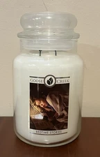 Goose Creek - Bedtime Stories 24 Oz Large Jar 2 Wick Candle Burned Once