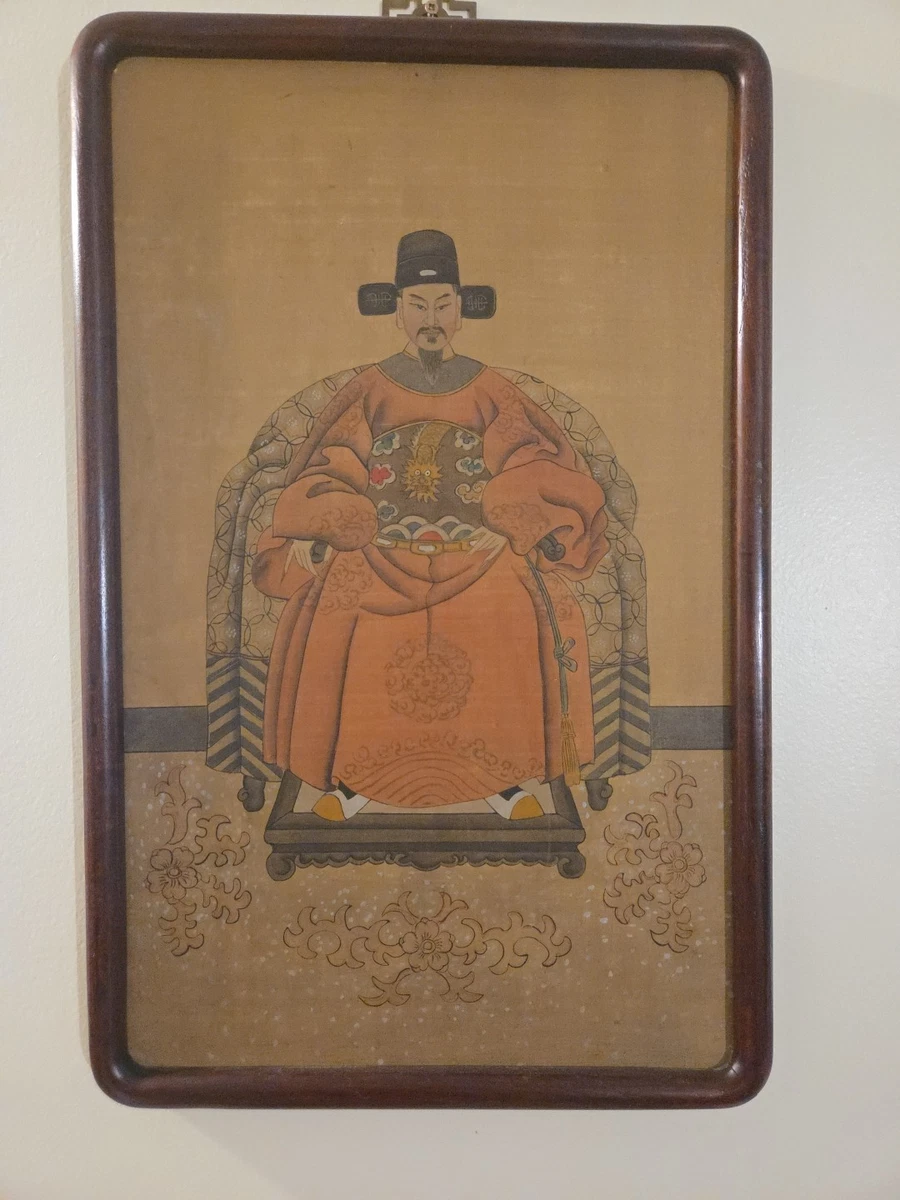 清朝印第安纳古董中国画作、画卷| eBay