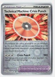 Technical Machine: Crisis Punch 090/091 Paldean Fates Reverse Holo