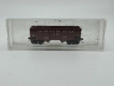 VINTAGE TONOPAH & GOLDFIELD RAILROAD 325 HOPPER FREIGHT TRAIN CAR DEC 1977