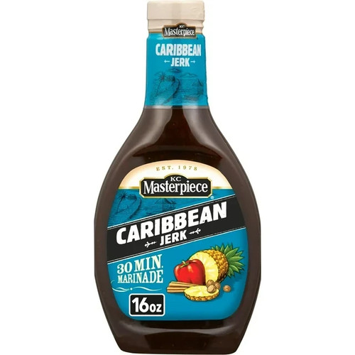 ( 2 Pack ) KC Masterpiece Caribbean Jerk Marinade, 16 Ounces