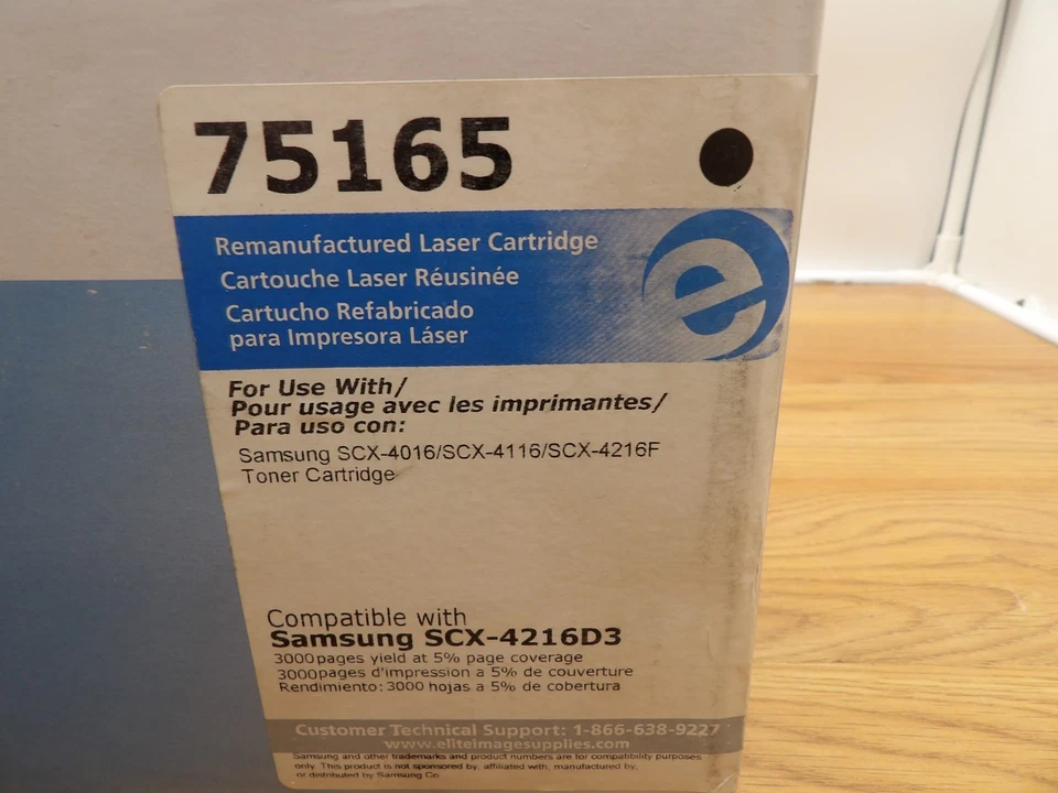 Elite Image 75165 Toner for Samsung SCX4016 SCX4116, SCX4216F & SCX4216DE - Image 2 of 4