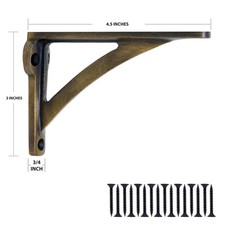 CAST IRON and HANDFORGED SHELF BRACKETS, 90+ STYLES ,  priced as single