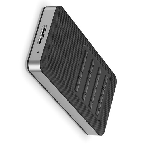 Masta Hardware Encrypted Portable Drive Enclosure Multiple Platform Aluminum - Afbeelding 7 van 8