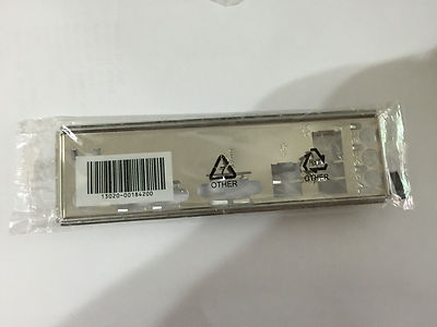 ASUS IO SHIELD ASUS H61M K , H81M-K, H81M-P  ,  B85M-K ,  B85M-F/SI , A68HM-K 