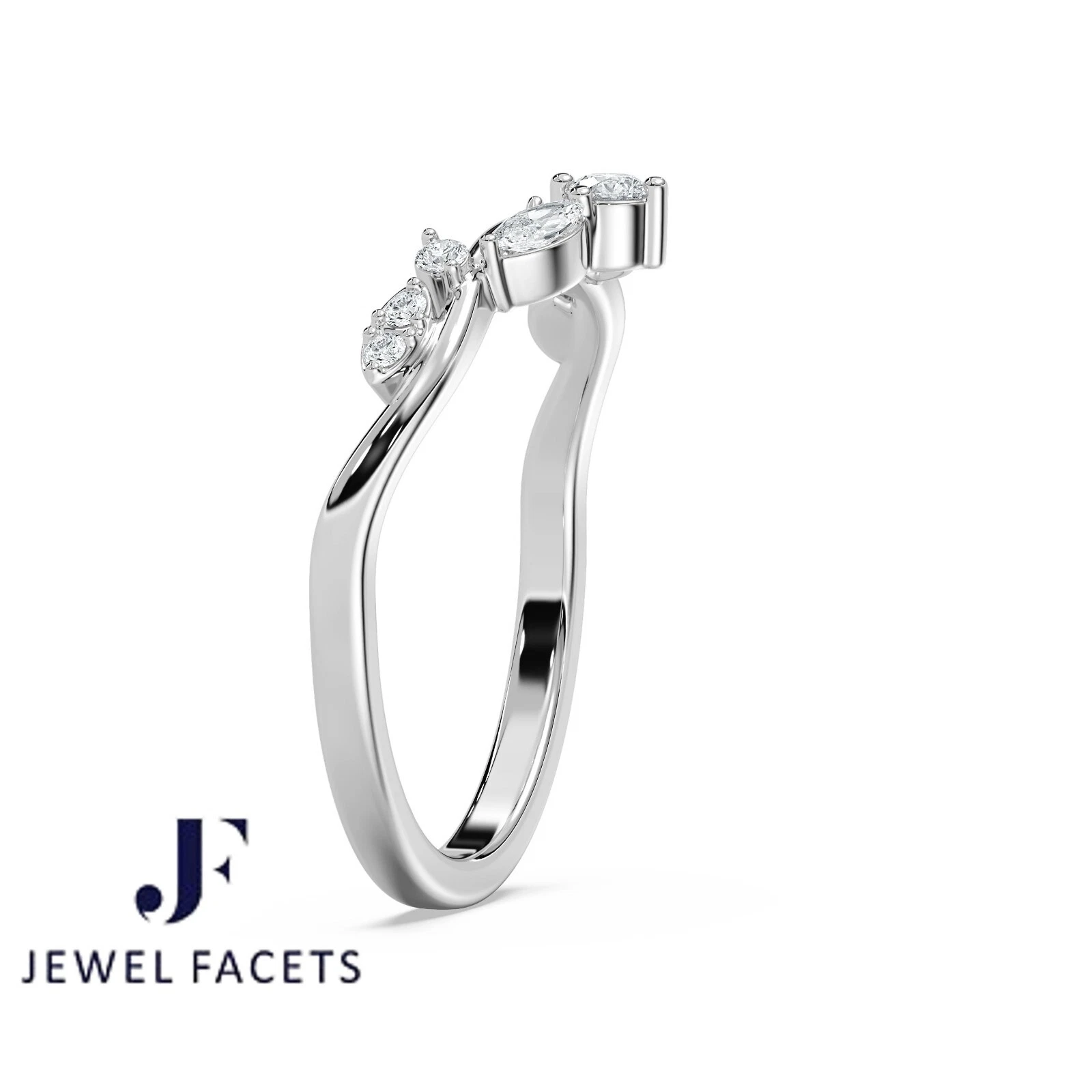 IGI Certified Diamond Ring 0.25 tcw F/VS 14k Gold Round Cut Lab Created image-4