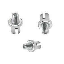 Universal Metric Motorcycle ATV Clutch Brake Cable Adjuster Nut 8mm Silver