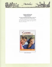 AD1207) Australia 2011 Living Australian $6 Booklet, P&S strip of 5, Collector