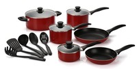 Finnhomy 15 Pieces Nonstick Cookware Set Double Nonstick Coating Kitchen Pots... on sale Finnhomy 15 Pieces Nonstick Cookware Set Double Nonstick Coating Kitchen Pots... on sale