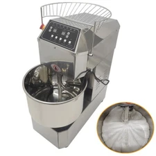 30qt Double-Action Double-Speed Dough Mixer Dough Kneading Machine Time Control