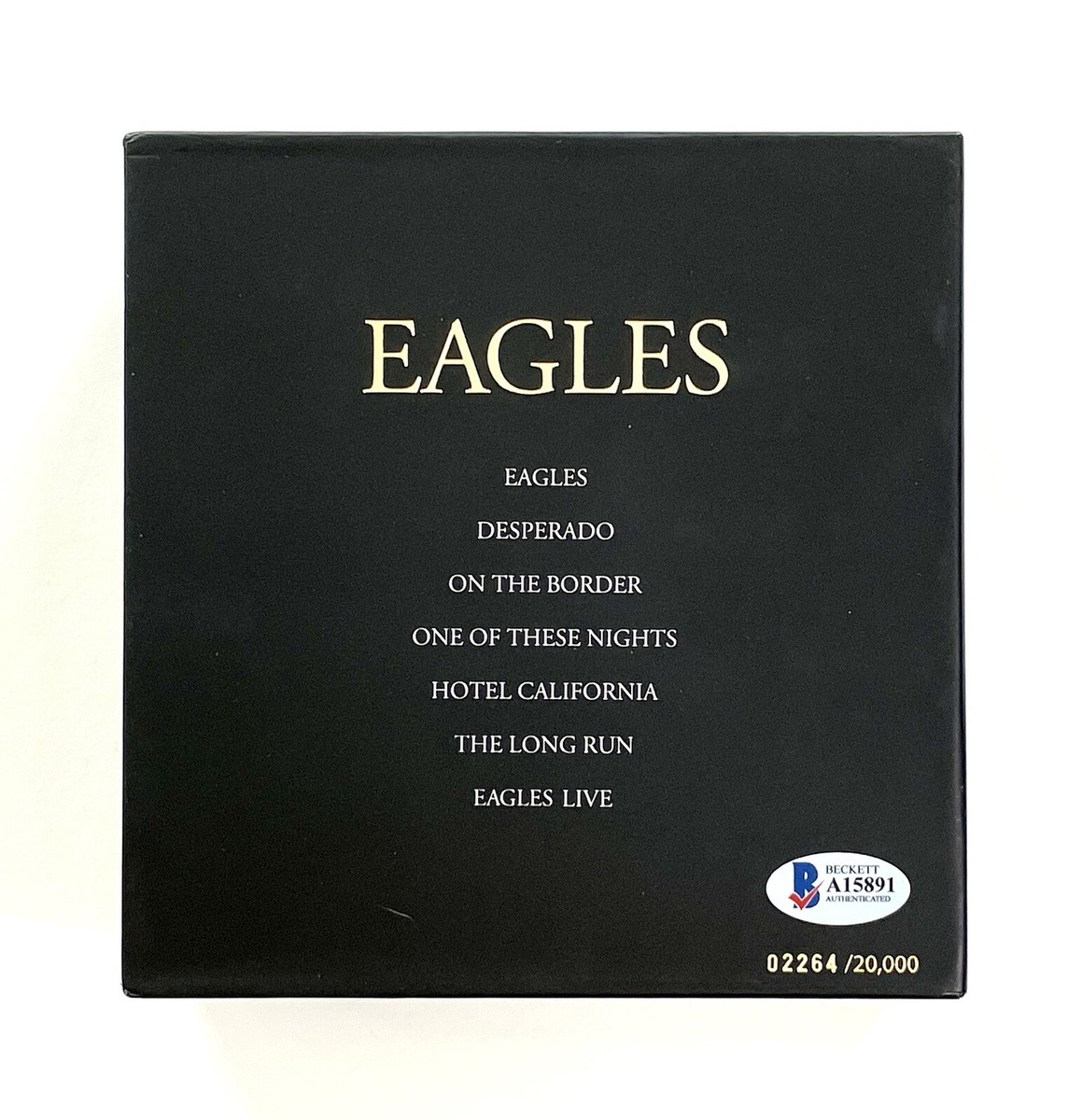 Eagles Band Signed Box Set Glenn Frey Don Henley Joe Walsh Timothy