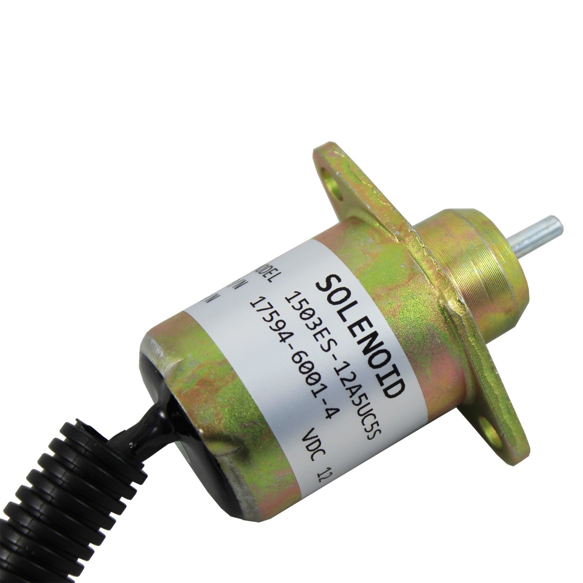 Fuel Shut Off Solenoid Valve Shutdown 1503ES-12A5UC5S For Yanmar Synchro Start E - Foto 6