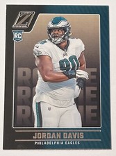 2022 Panini Zenith Football Eagles Jordan Davis Rookie Card #158. rookie card picture