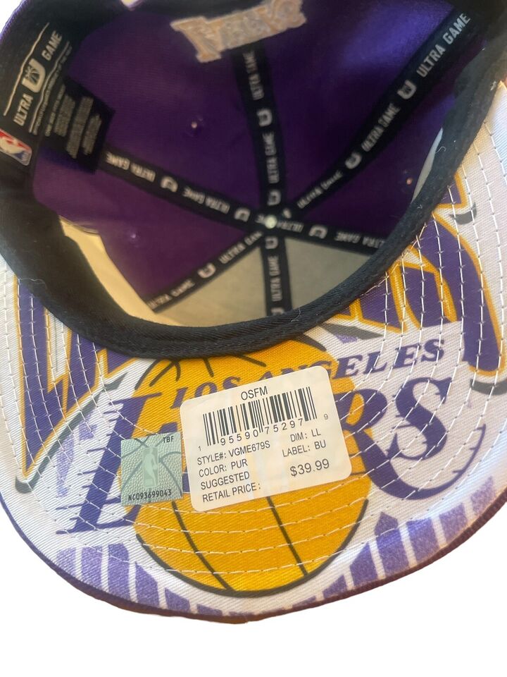 New Era Los Angeles Lakers 9FIFTY Snapback Hat Cap - Purple & Yellow | eBay