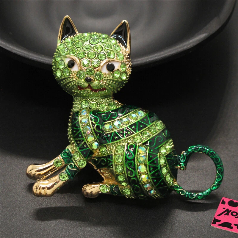 Cat brooches best sale ebay