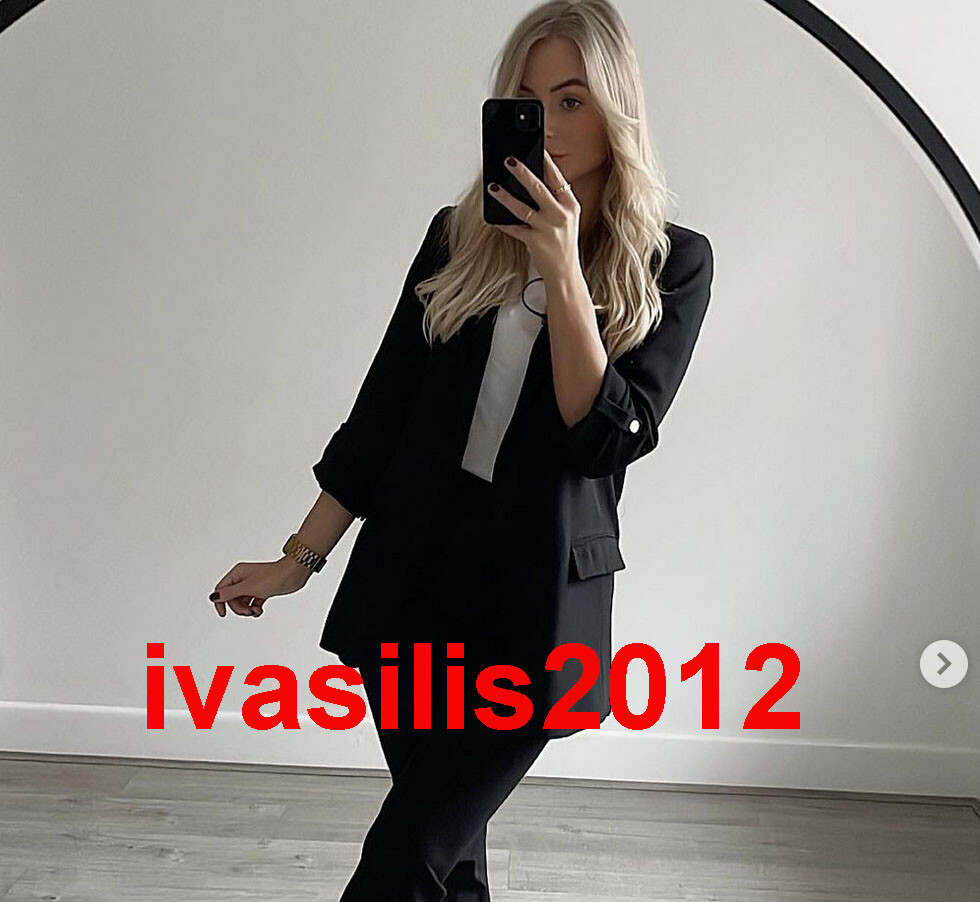 ZARA - BLAZER WITH ROLLED-UP SLEEVES ロールアップ ブレザー ZARA NEW WOMAN BLAZER WITH ROLLED-UP SLEEVES JACKET BLACK XS
