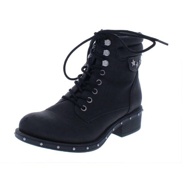 rock and candy combat boots