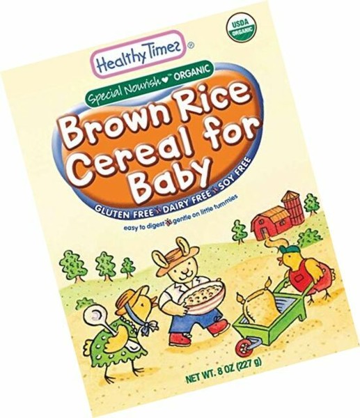 soy free baby rice cereal