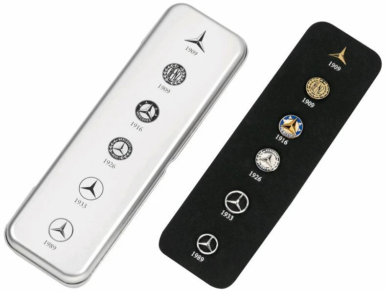 Mercedes-Benz Pins historische Sterne, 6er-Set B66043065