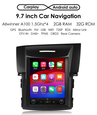 For CRV 2012-2016 Android 14 9.7'' Upgrade 32GB Car Radio Multimedia Player GPS