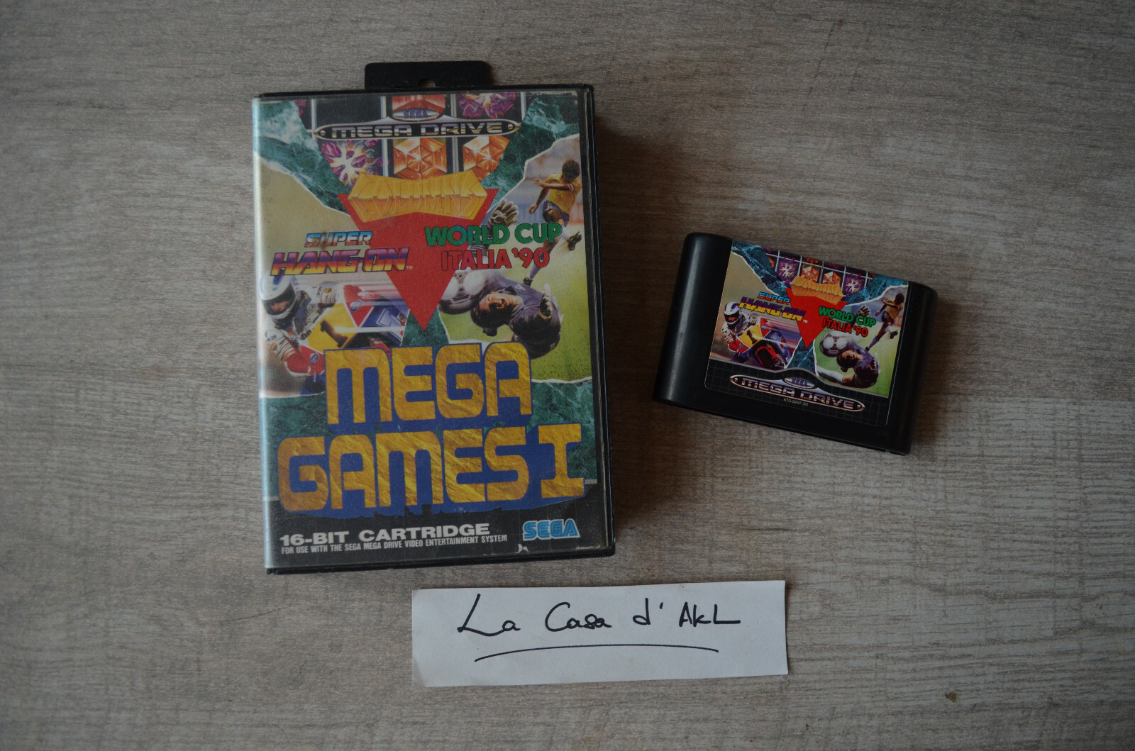 Megagames Mega Games I 1 sans notice sur Sega Megadrive - PAL FR
