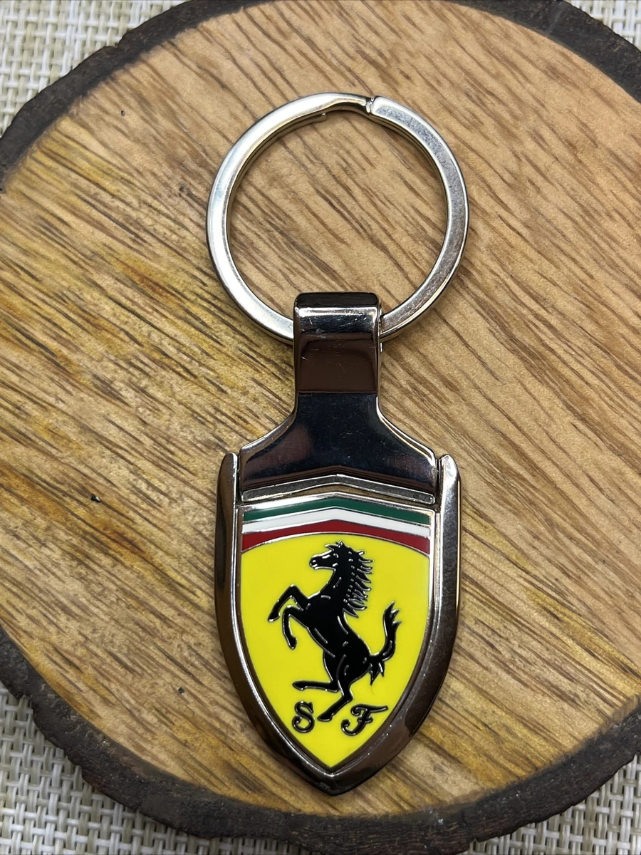 Vintage Automobile Car Emblem Logo Keychain old lansa keysaff swiss made  renault