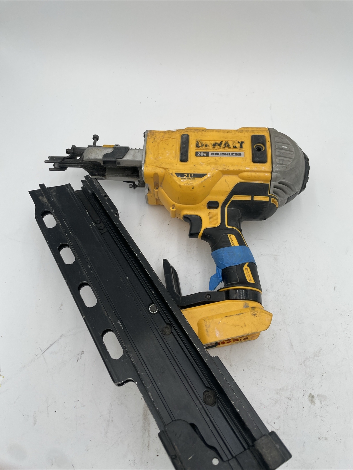 Dewalt DCN21PL 20Volt 21Degree Cordless Framing Nailer TOOL ONLY For REPAIR eBay