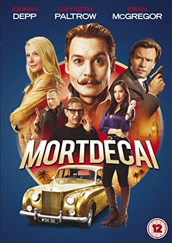Mortdecai DVD Comedy (2015) Johnny Depp New Free Royal Mail Delivery