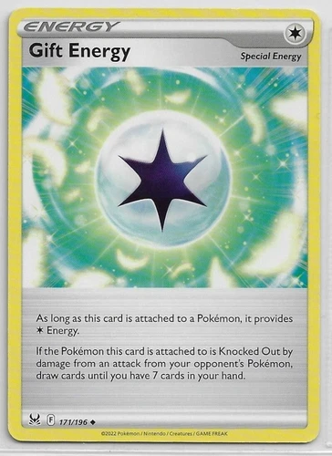 POKEMON SWSH - Lost Origin NM '22 UNC NON-holo Special #171/196 GIFT ENERGY card