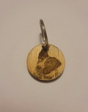 Laser Engraved Keychain Personalized Photo/Pet Gift