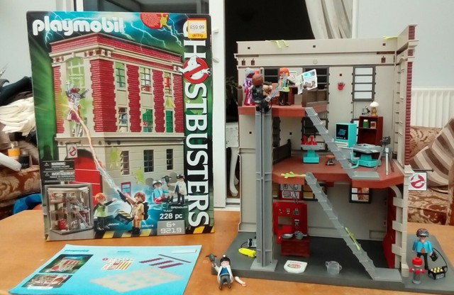 ebay ghostbusters firehouse