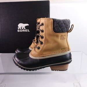 sorel slimpack black
