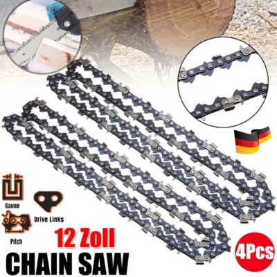 4x Sägeketten 30cm passend für Stihl Picco Micro3, 3670 000 0064, MSA Sägekette