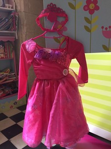 robe barbie fille