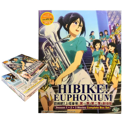 English Sub DVD Movies Hibike! Euphonium  Season 1 + 2 + 3  Complete TV Series