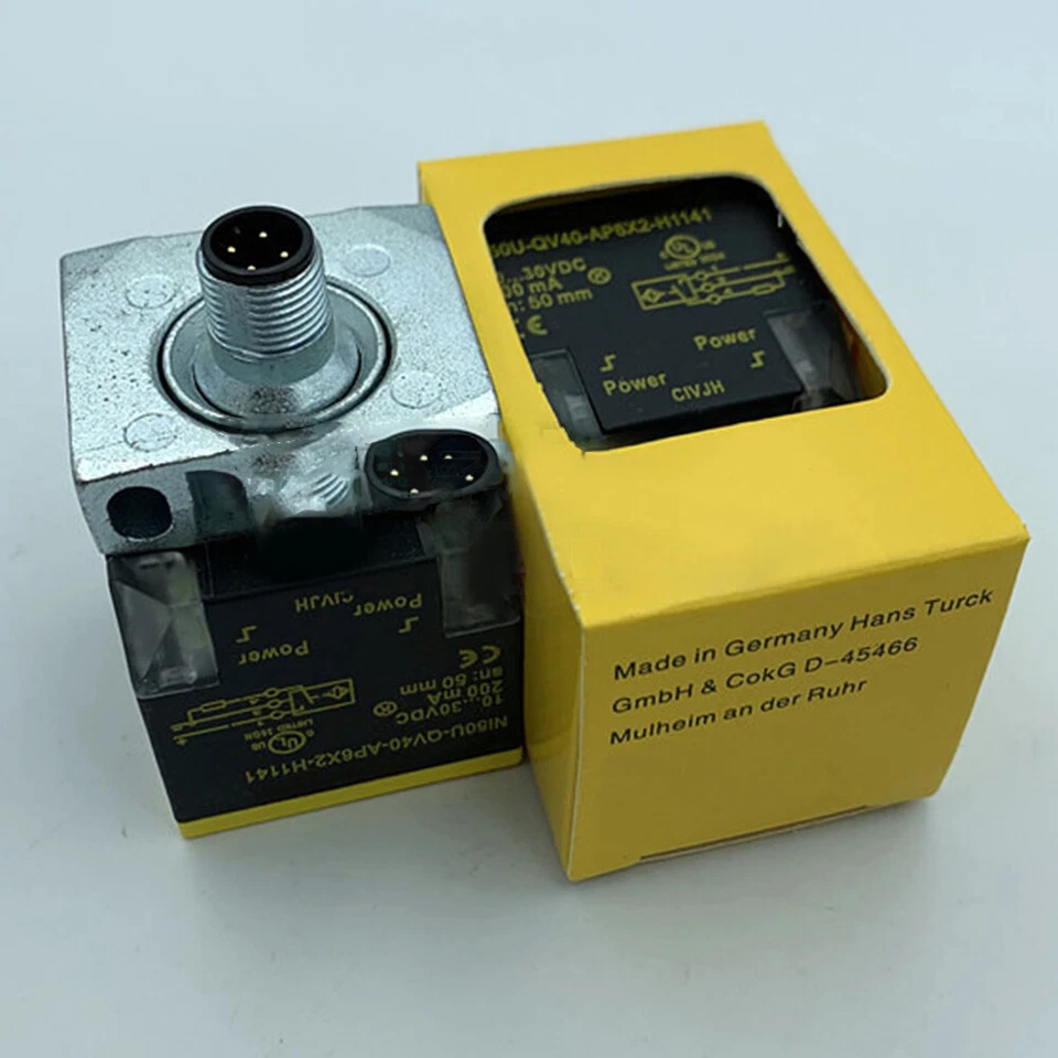 Ni50U-QV40-AP6X2-H1141 / AN6X2-H1141 for TURCK 1Pcs Proximity Switch Sensor - Image 2 of 4