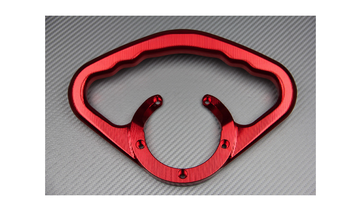 Poignée de réservoir rouge pour Kawasaki ZZR 1400 Performance 2016-2020 - 2