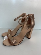 daisy fuentes rose gold heels
