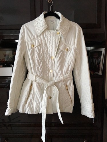 NWT! WOMEN'S WHITE JACKET, SIZE XL - Picture 7 of 8