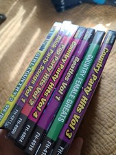 Lot of 152 Karaoke songs dvd Assorted Artists and Assorted Genre's Good Used Con